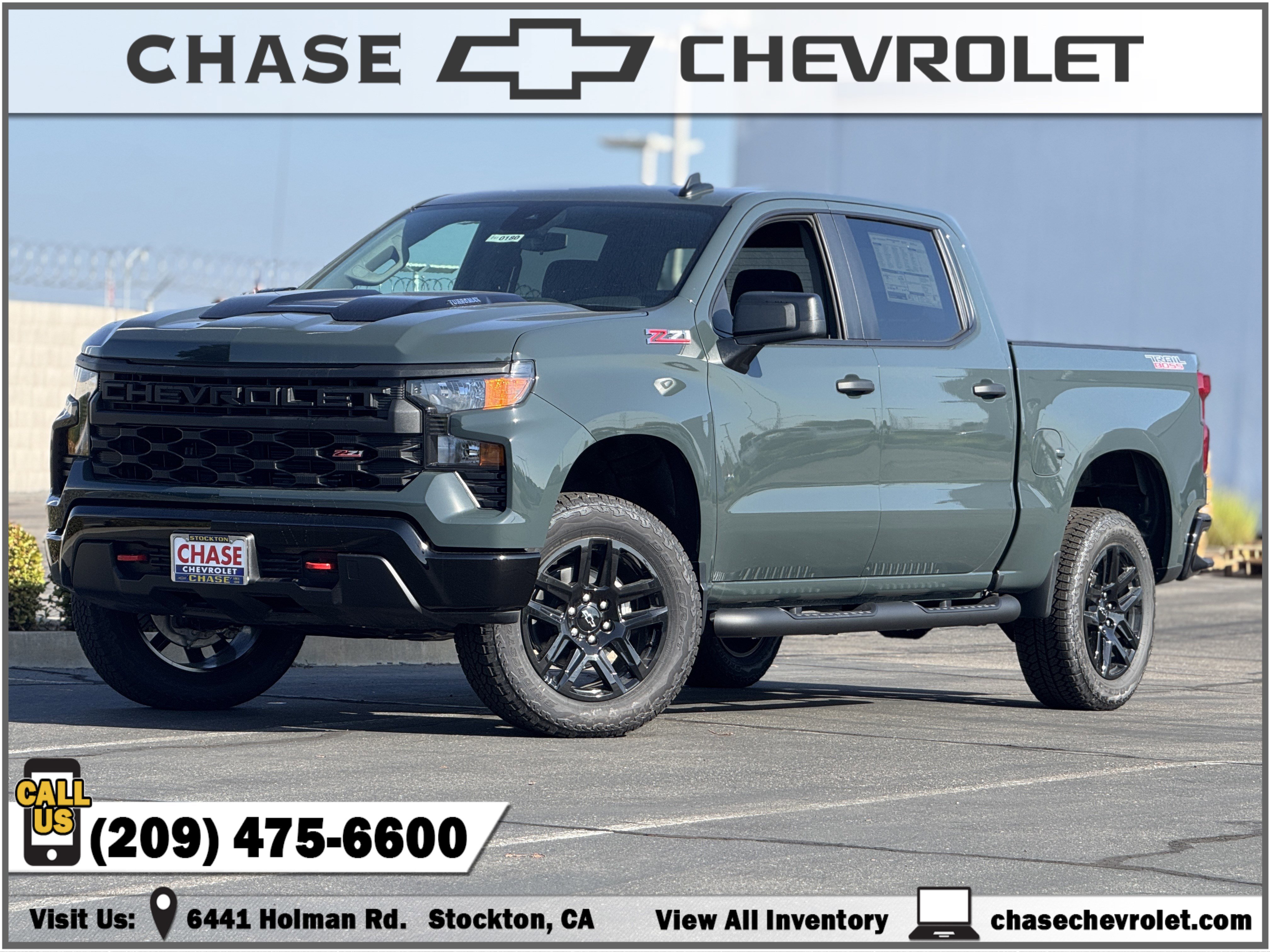 New 2026 Chevrolet Silverado 1500 Custom Trail Boss