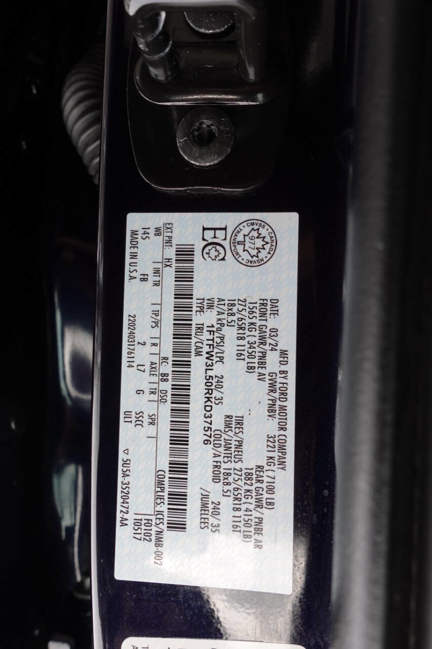 Used 2024 Ford F150 XLT w/ Equipment Group 302A MID image 59