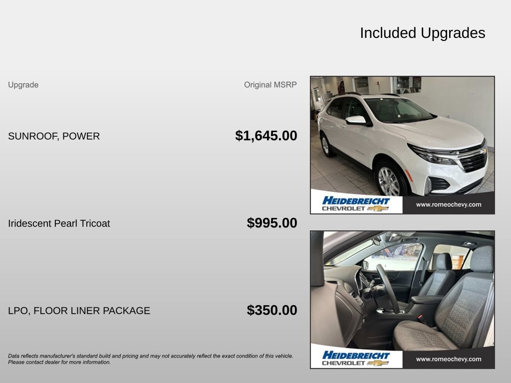 Used 2024 Chevrolet Equinox LT w/ LPO, Floor Liner Package image 4