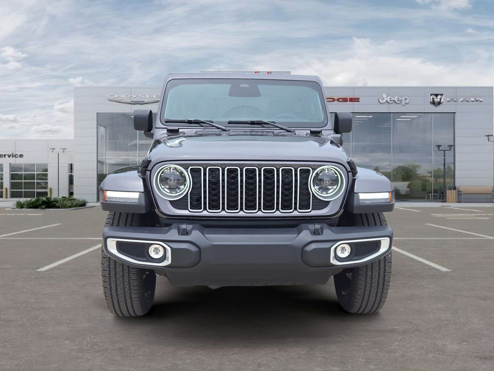 Used 2025 Jeep Wrangler Unlimited Sahara w/ Safety Group AWD/4WD image 8