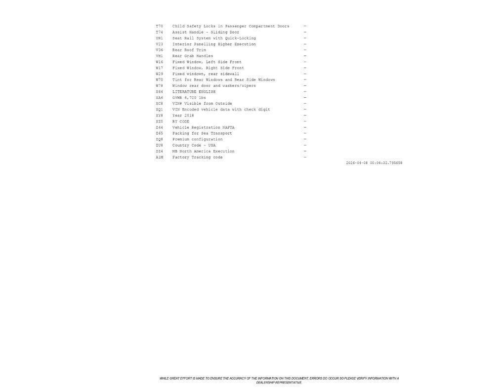 Used 2018 Mercedes-Benz Metris Passenger image 4