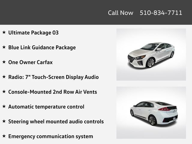 Used 2017 Hyundai Ioniq Limited w/ Ultimate Package 03 FWD image 4