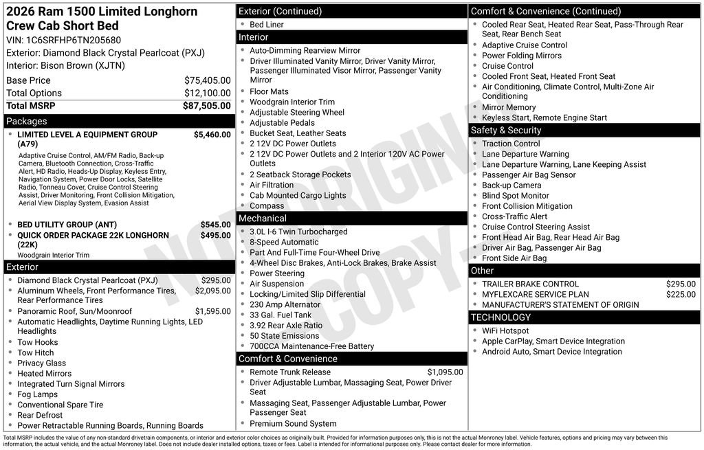 New 2026 RAM 1500 Limited image 9