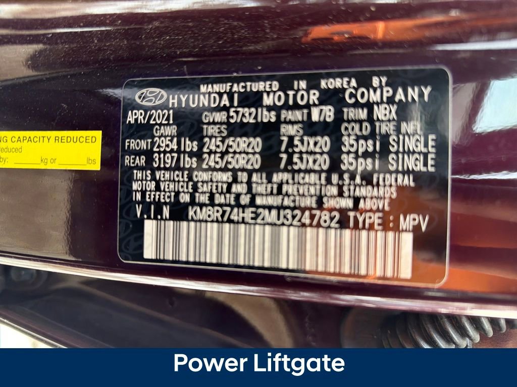 Certified 2021 Hyundai Palisade Calligraphy w/ Cargo Package image 14