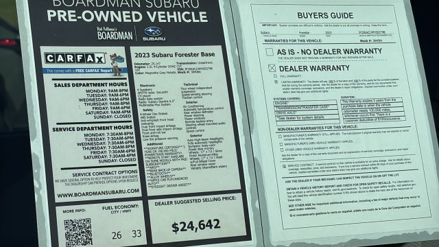 Used 2023 Subaru Forester AWD/4WD image 29