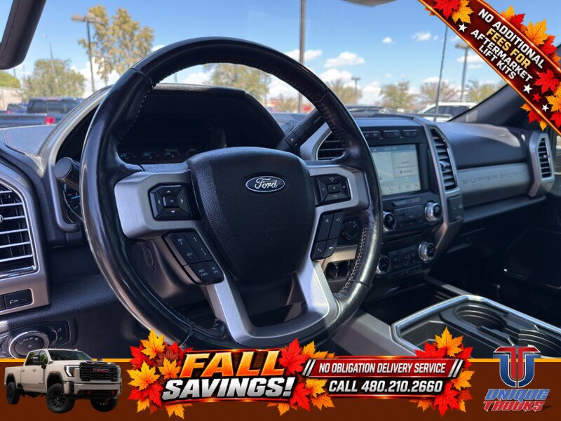 Used 2018 Ford F350 Platinum w/ Platinum Ultimate Package AWD/4WD image 18