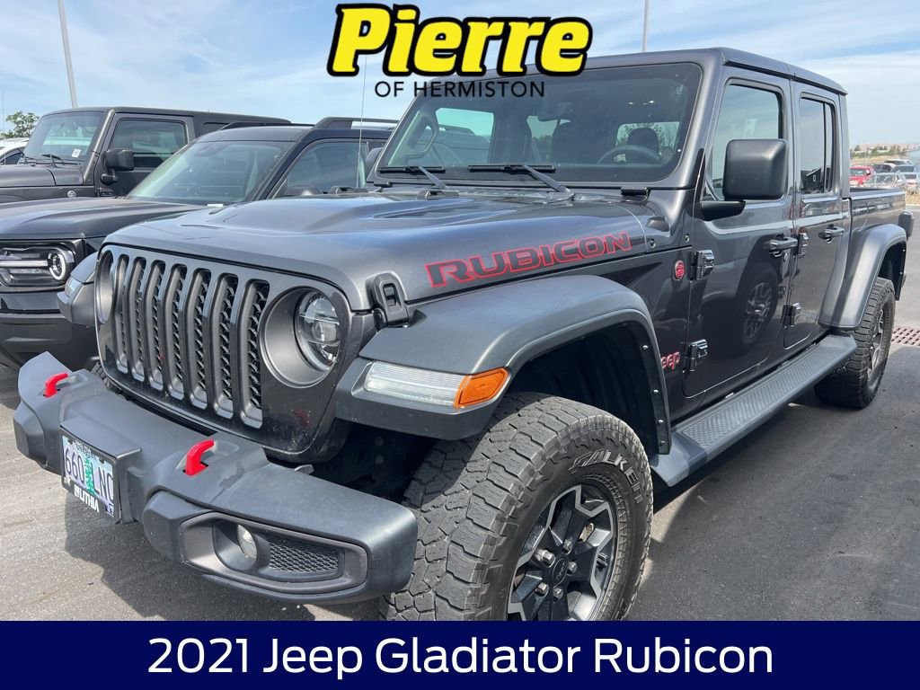 Used 2021 Jeep Gladiator Rubicon AWD/4WD image 1