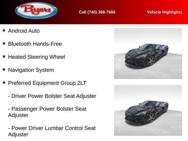 Used 2022 Chevrolet Corvette Stingray Preferred Conv w/ Z51 Performance Package image 12