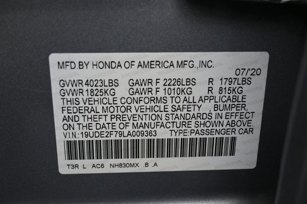 Used 2020 Acura ILX FWD image 9
