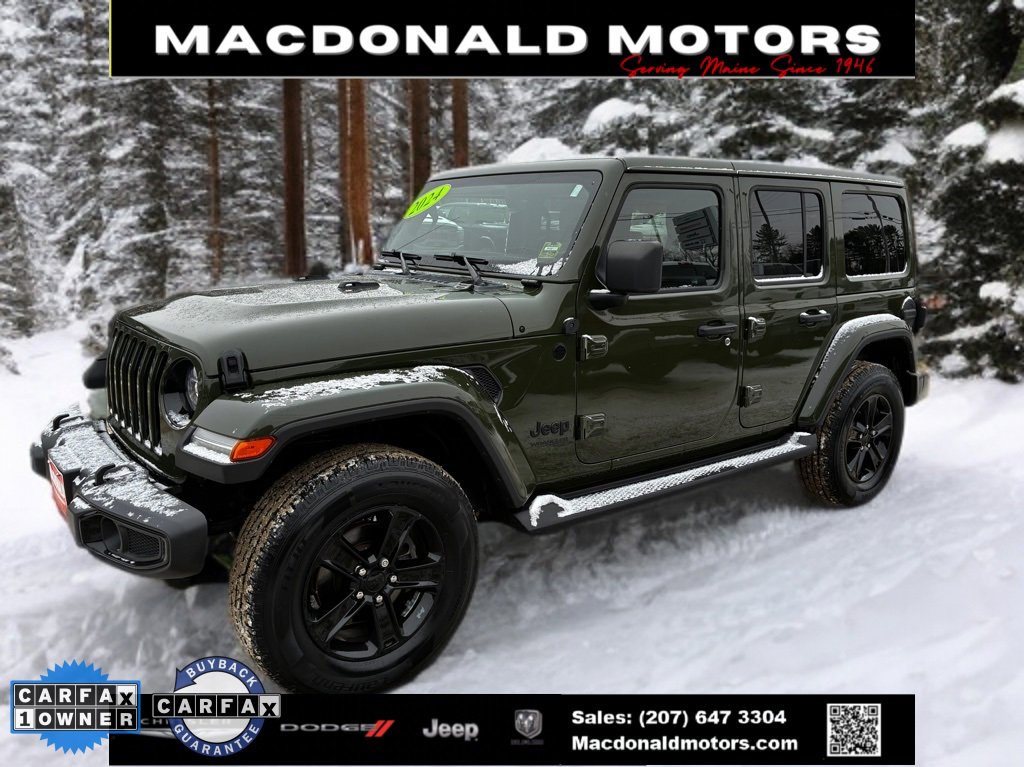 Used 2021 Jeep Wrangler Unlimited Sahara