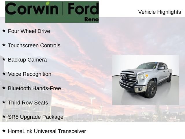 Used 2016 Toyota Tundra SR5 w/ SR5 Upgrade Package AWD/4WD image 6