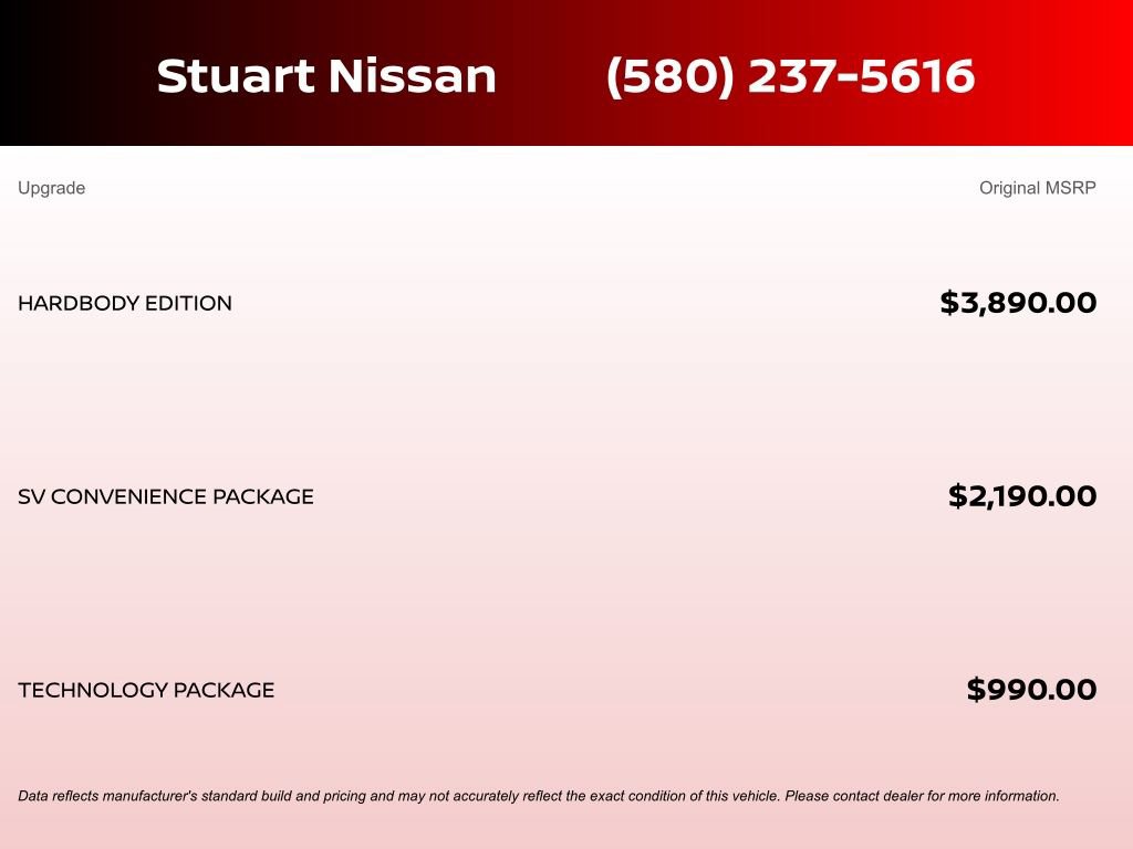 Certified 2024 Nissan Frontier SV w/ Hardbody Edition image 4