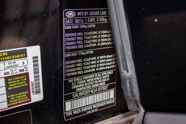 Used 2016 Land Rover Range Rover Sport Supercharged image 36