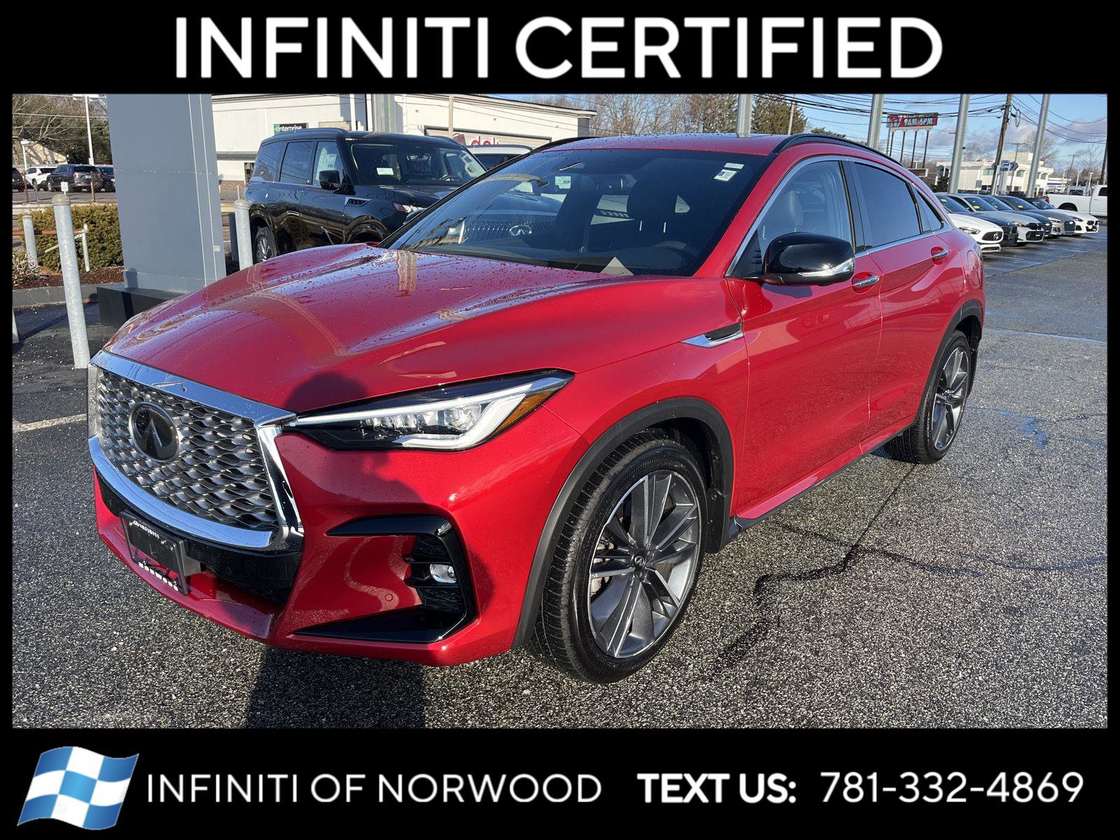 Certified 2023 INFINITI QX55 Essential