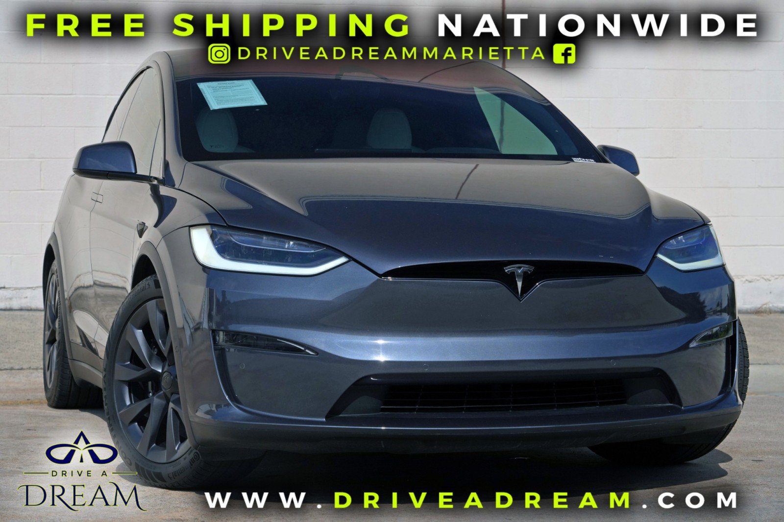 Used 2023 Tesla Model X AWD/4WD image 2