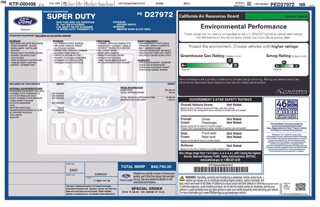 Used 2023 Ford F250 XL w/ XL Chrome Package image 2