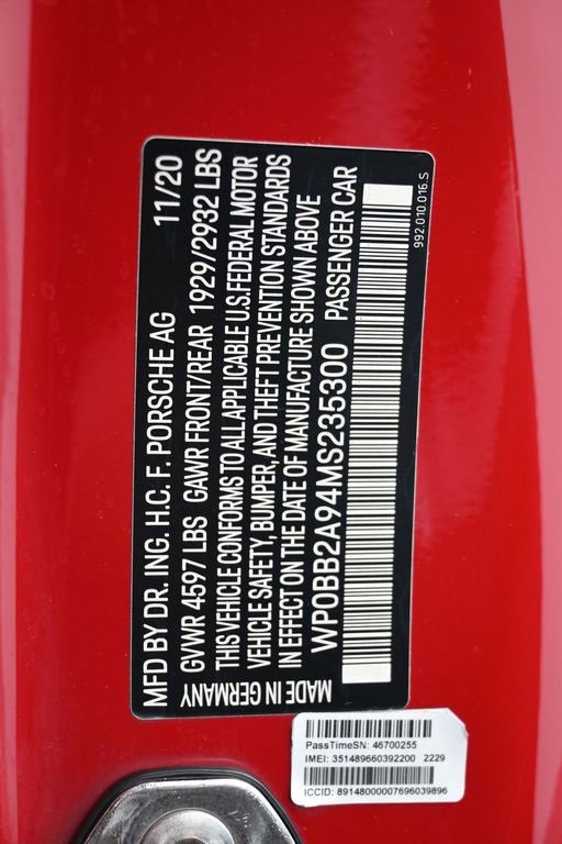 Used 2021 Porsche 911 Targa 4S image 29