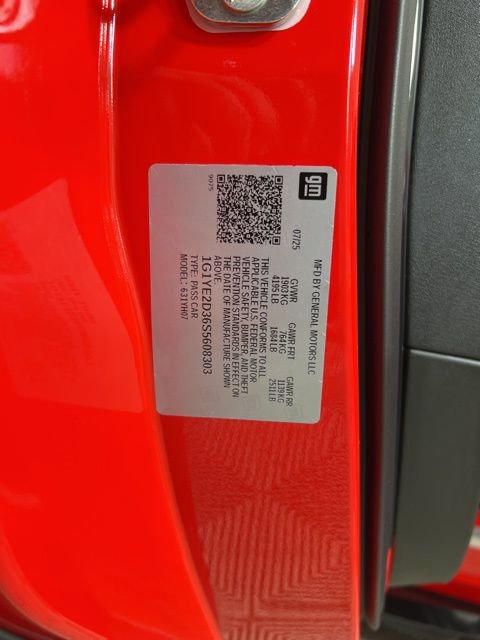 New 2025 Chevrolet Corvette Z06 w/ Stealth Interior Trim Package image 14