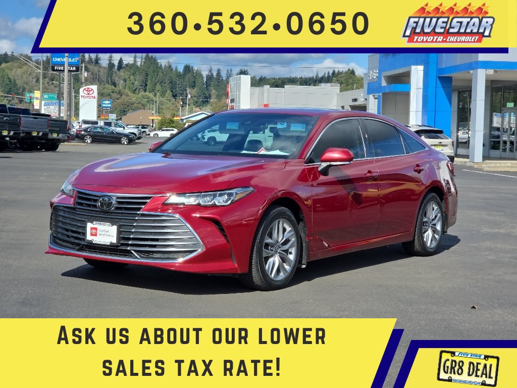 Certified 2021 Toyota Avalon XLE w/ Moonroof Package AWD/4WD image 1