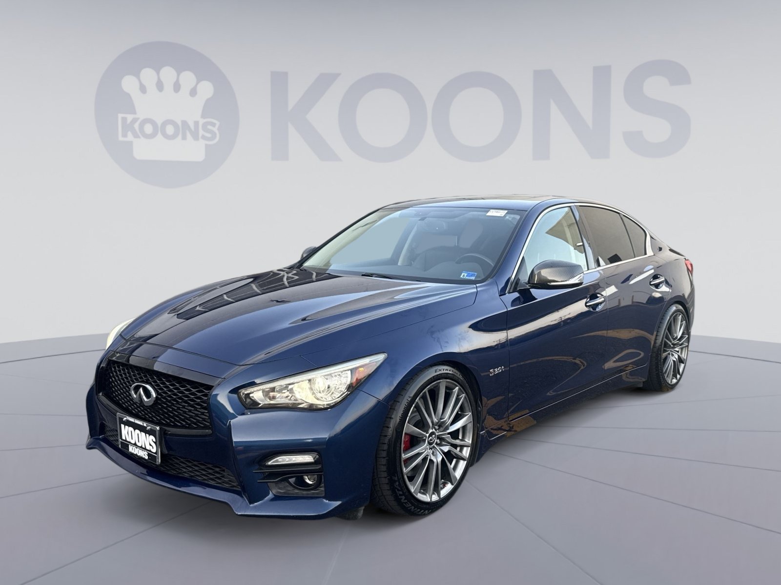 Used 2017 INFINITI Q50 Red Sport 400 RWD image 1