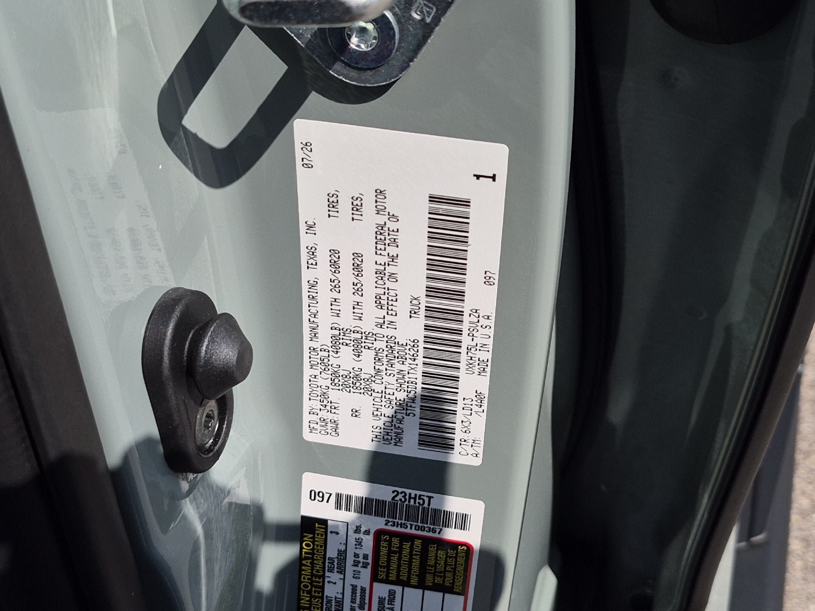 New 2026 Toyota Tundra Limited AWD/4WD image 68