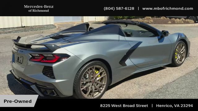 Used 2024 Chevrolet Corvette Stingray Premium Conv w/ Z51 Performance Package image 2