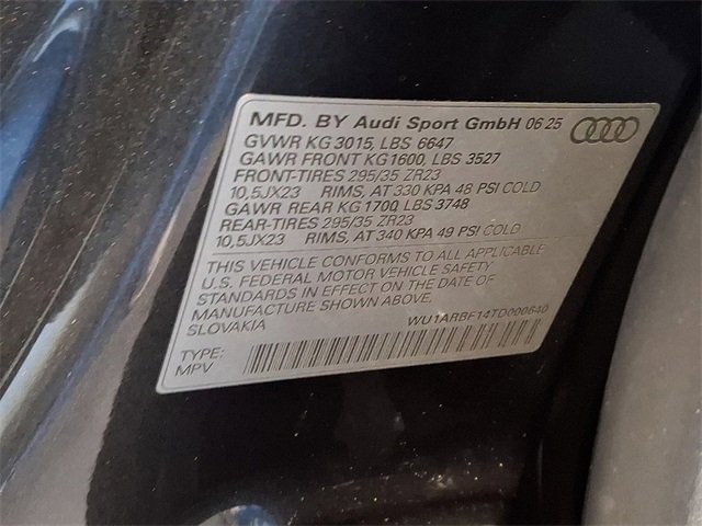 New 2026 Audi RS Q8 performance image 10