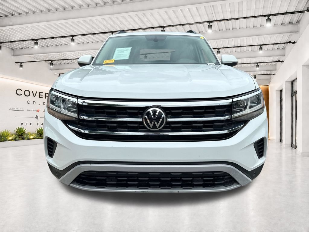 Used 2021 Volkswagen Atlas SE w/ Panoramic Sunroof Package FWD image 3