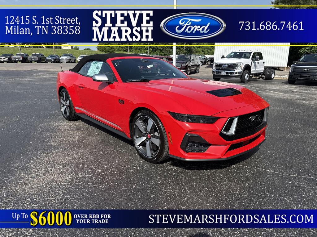 New 2025 Ford Mustang GT Premium w/ 60th Anniversary Package