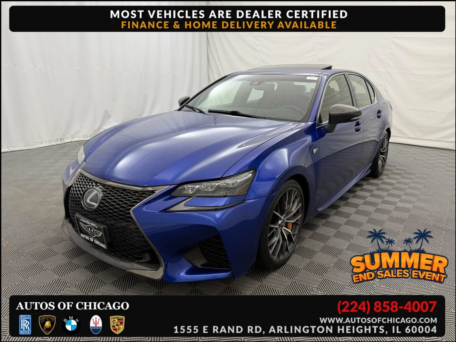 Used 2016 Lexus GS F RWD image 1