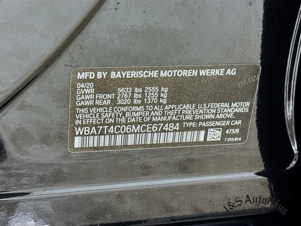 Used 2021 BMW 740i xDrive w/ M Sport Package image 40