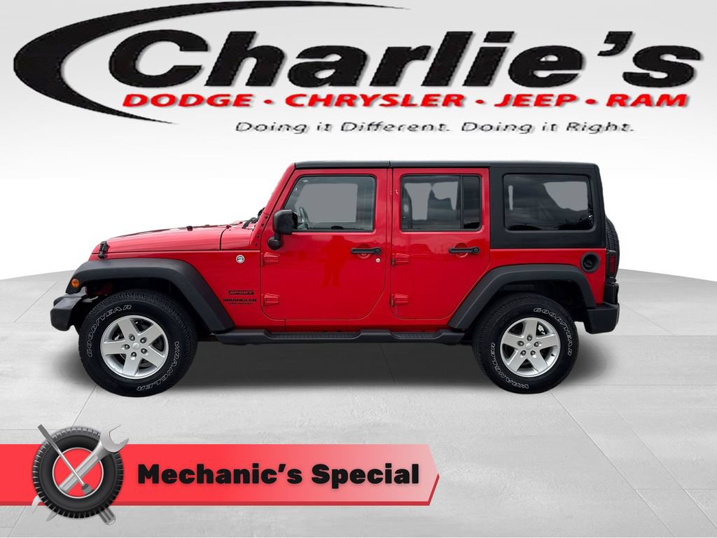 Used 2015 Jeep Wrangler Unlimited Sport w/ Quick Order Package 24S AWD/4WD 360° Tour