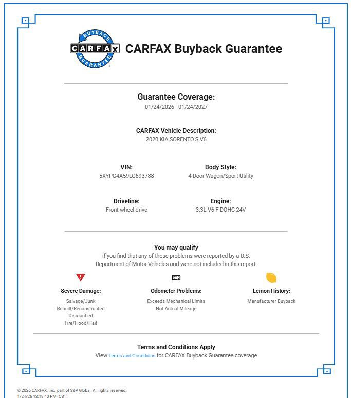 Used 2020 Kia Sorento S image 53