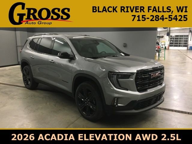 New 2026 GMC Acadia Elevation w/ Black Edition