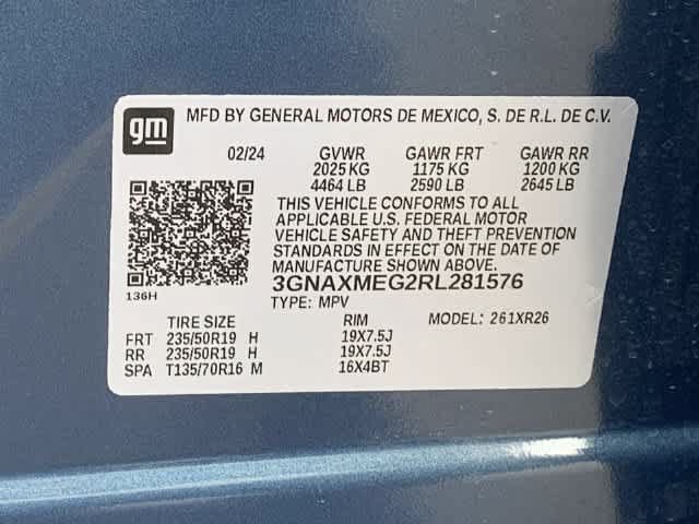 Used 2024 Chevrolet Equinox RS w/ LPO, Floor Liner Package FWD image 35