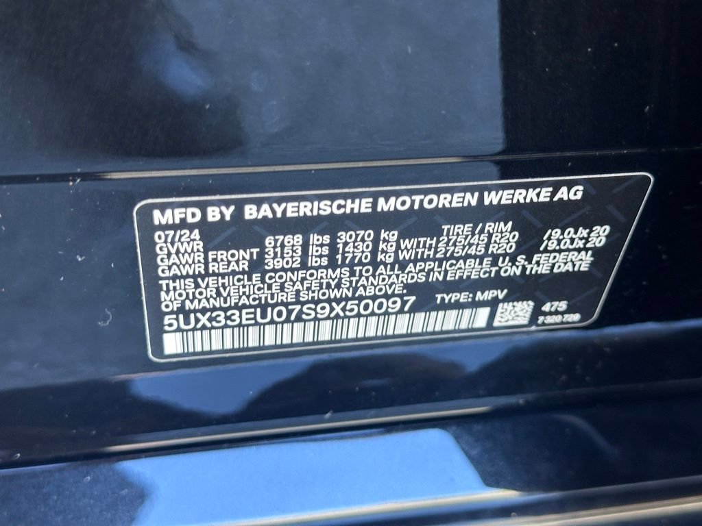 Certified 2025 BMW X5 M60i w/ Climate Comfort Package AWD/4WD image 17