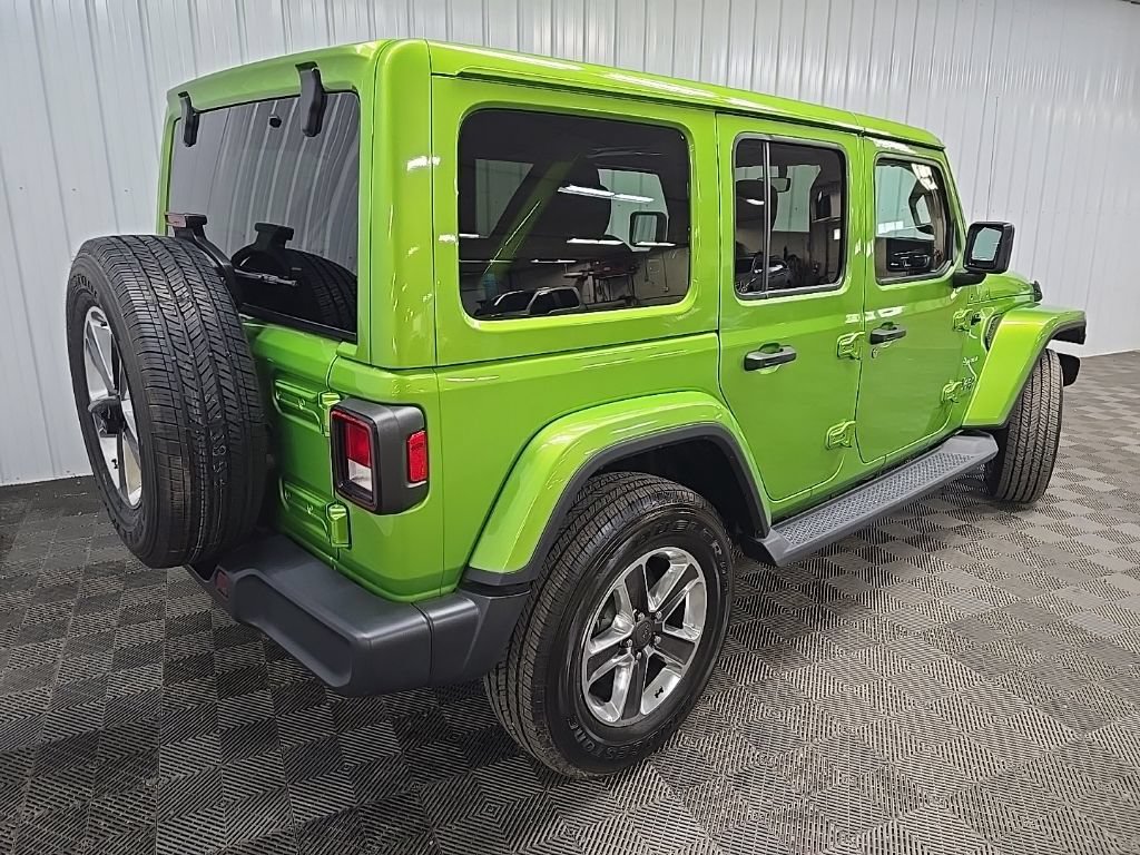 Used 2020 Jeep Wrangler Unlimited Sahara w/ Uconnect 4C Nav & Sound Group AWD/4WD image 10