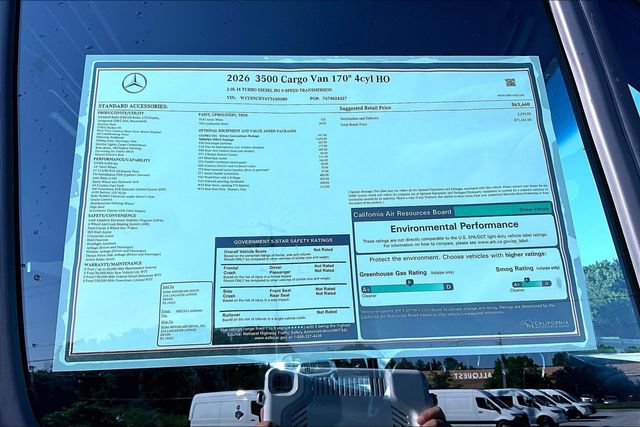 New 2026 Mercedes-Benz Sprinter 3500 image 18