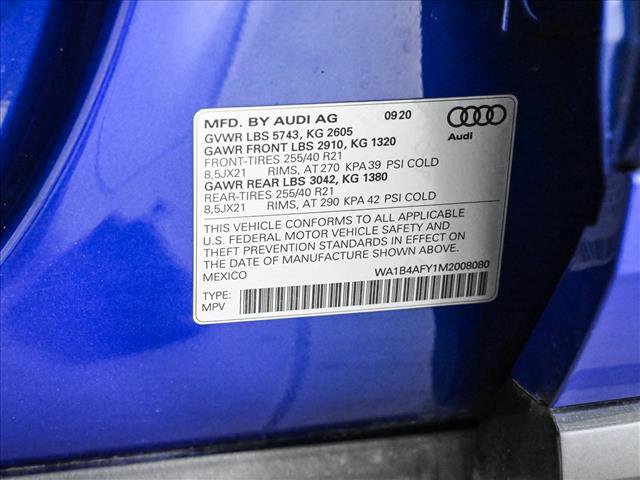 Used 2021 Audi SQ5 Premium Plus AWD/4WD image 26