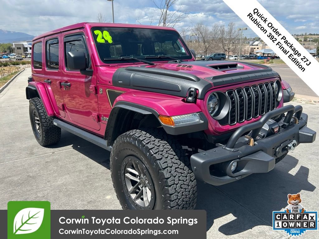 Used 2024 Jeep Wrangler Unlimited Rubicon 392 AWD/4WD image 1