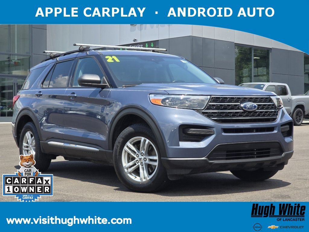 Used 2021 Ford Explorer XLT w/ Class III Trailer Tow Package AWD/4WD image 1