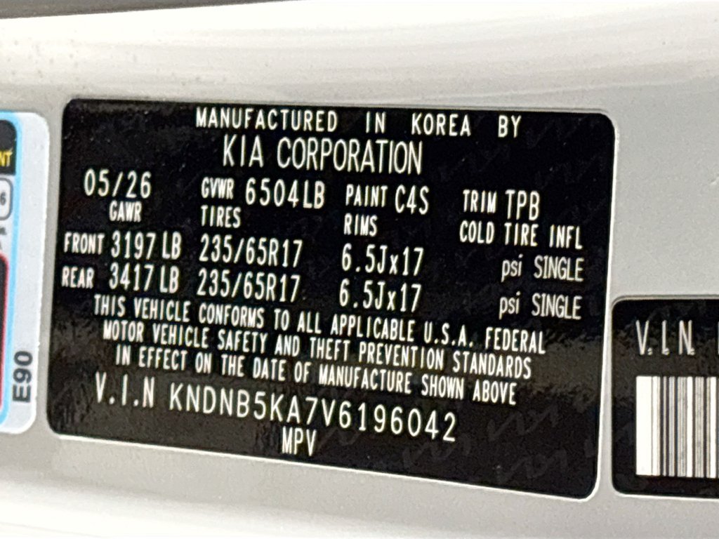 New 2027 Kia Carnival LXS FWD image 24
