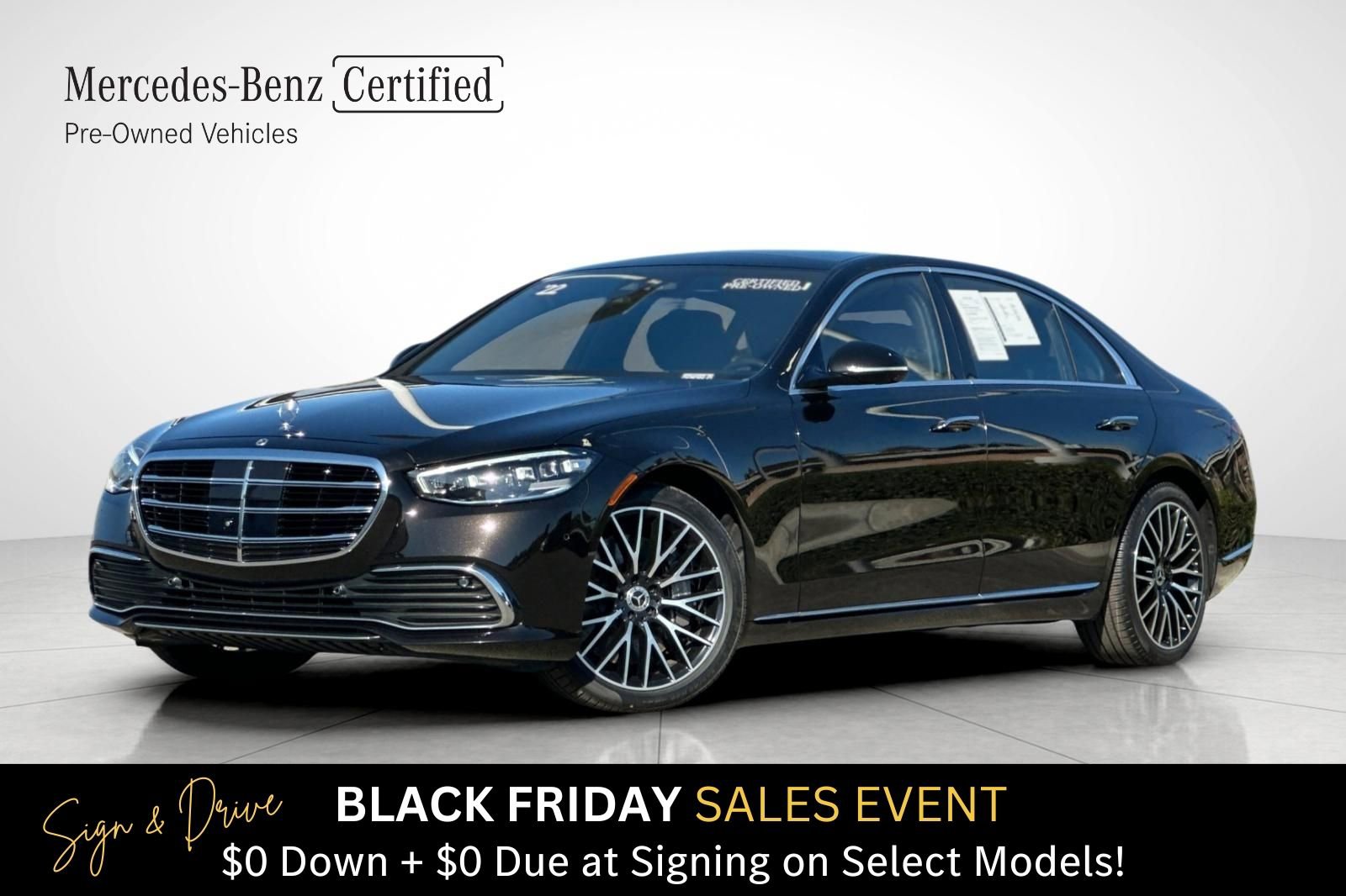 Certified 2022 Mercedes-Benz S 500 4MATIC