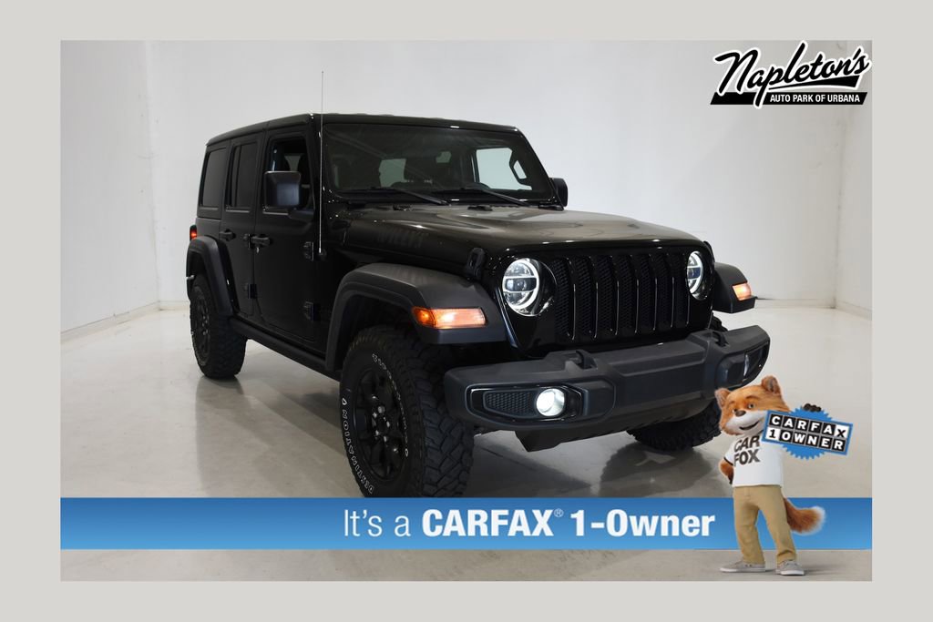 Used 2022 Jeep Wrangler Unlimited Sport image 1