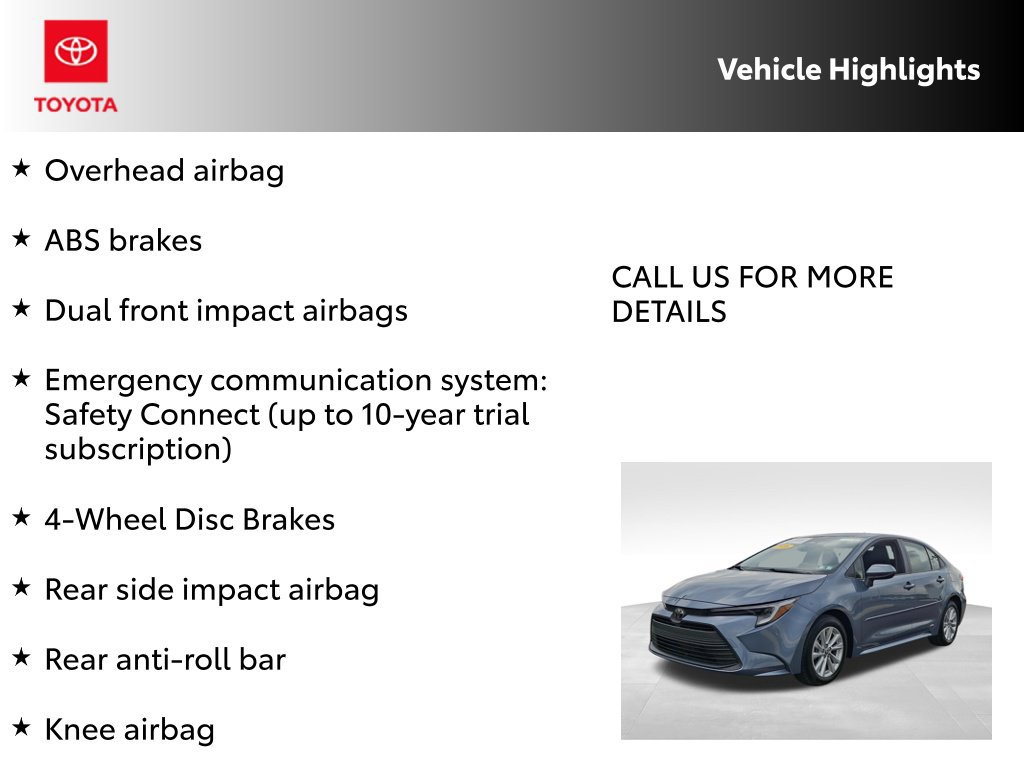Certified 2026 Toyota Corolla LE w/ LE Premium Package AWD/4WD image 18