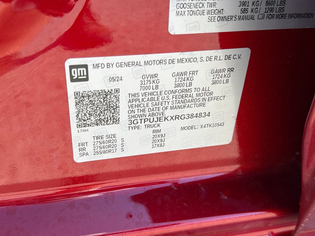 Certified 2024 GMC Sierra 1500 Elevation AWD/4WD image 30