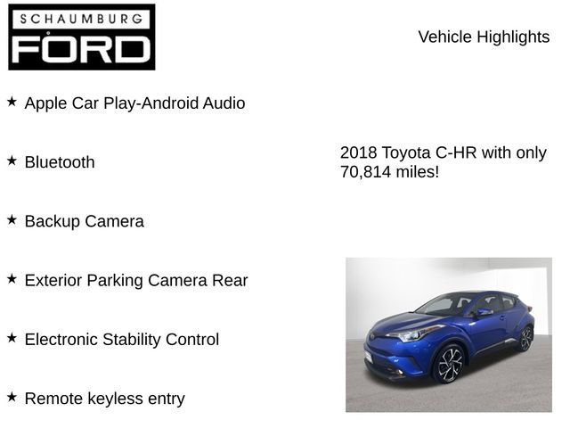 Used 2018 Toyota C-HR XLE FWD image 7