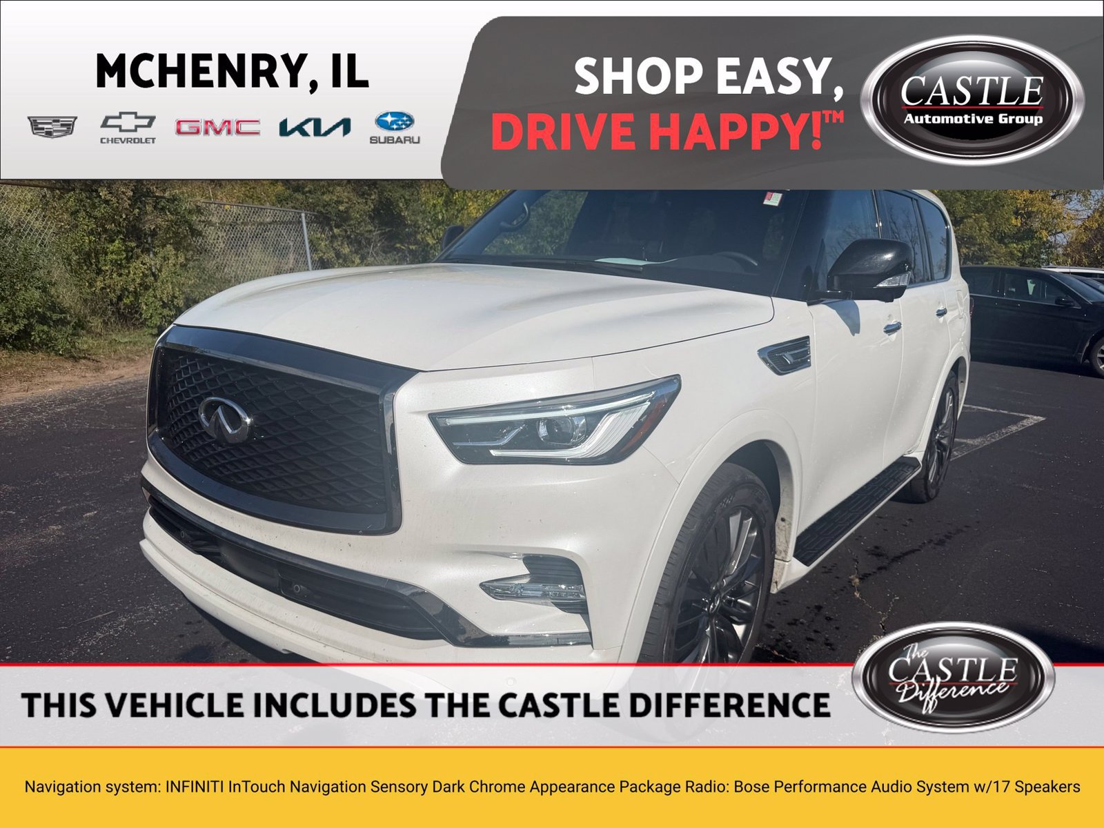 Used 2024 INFINITI QX80 Sensory