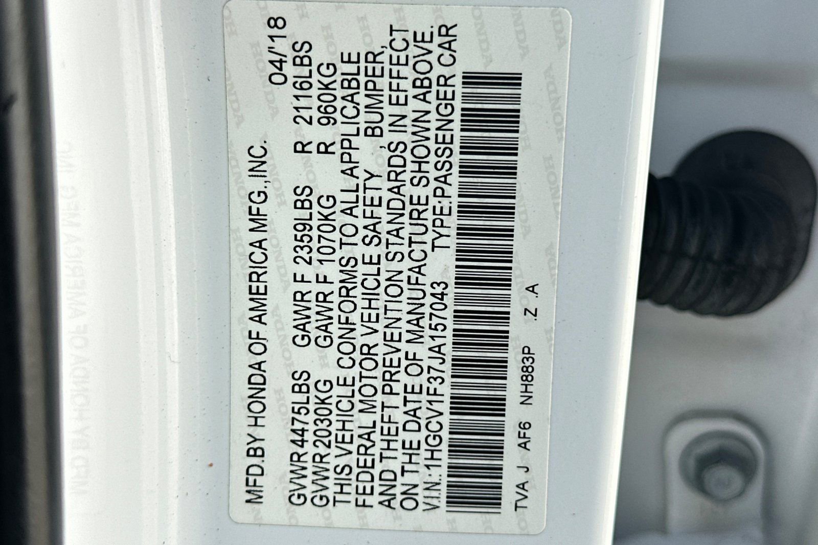 Used 2018 Honda Accord Sport image 26