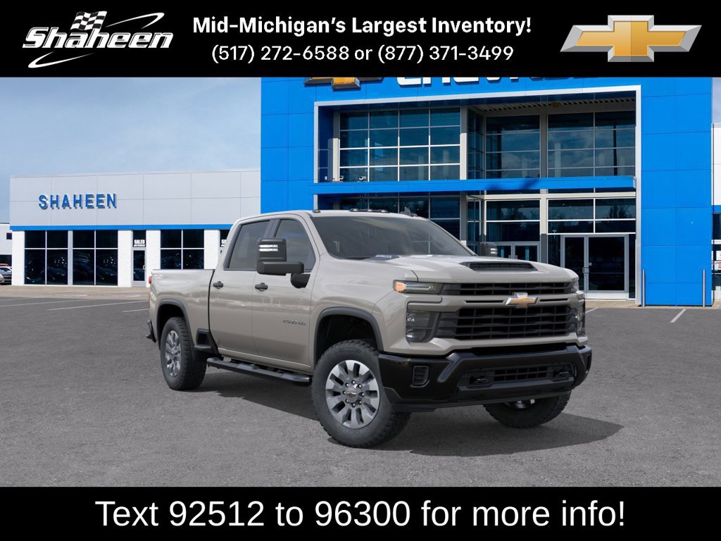 New 2026 Chevrolet Silverado 2500 Custom w/ Custom Convenience Package AWD/4WD image 1